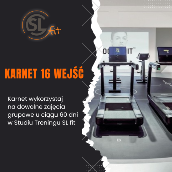 KARNET  16 WEJŚĆ